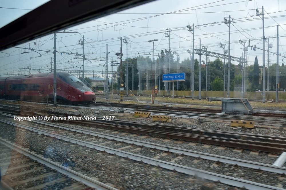 Plecarea din Gara -Florenta